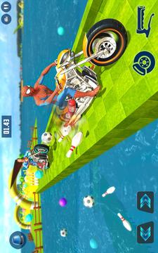 New Superhero Bike Racer Simulator游戲截圖1