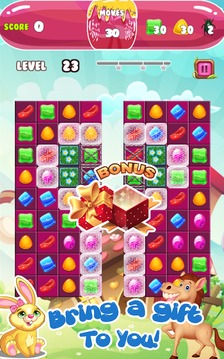 Sweet Candy Garden - Match 3 Game游戲截圖4