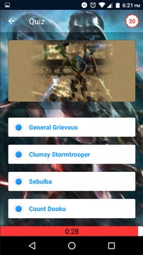 Guess Star Wars Trivia Quiz游戲截圖2