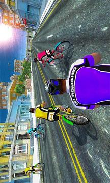 BMX 周期 賽跑 3D BMX 自行車 賽跑 發(fā)熱游戲截圖2
