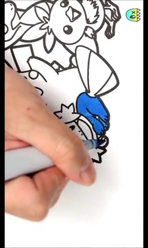 Coloring Pokemo Book New 2018游戲截圖5