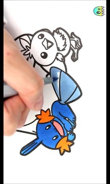 Coloring Pokemo Book New 2018游戲截圖4