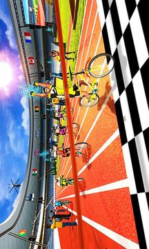 BMX 周期 賽跑 3D BMX 自行車 賽跑 發(fā)熱游戲截圖4