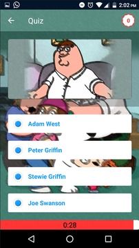 Guess Family Guy Trivia Quiz游戲截圖1