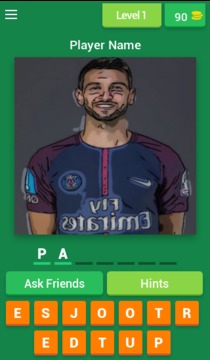 Guess PSG Players游戲截圖5