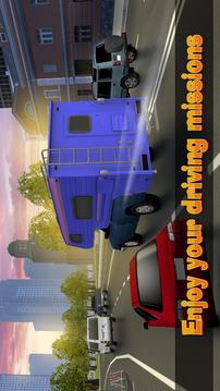 Camper Van Simulator - Park Caravan Truck游戲截圖3