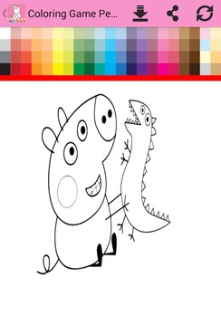 Coloring Game Pepa游戲截圖3