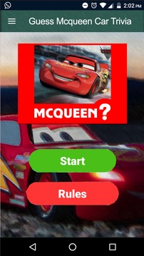 Guess Mcqueen Car Trivia Quiz游戲截圖4