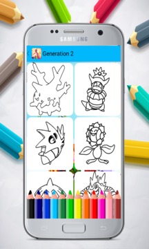 Coloring Book for Pokemo游戲截圖5