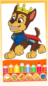 coloring Paww Patrol Fans游戲截圖5