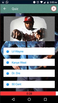 Guess the Rapper Trivia Quiz游戲截圖3