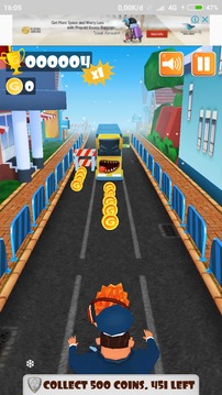 Subway Skateboard Hooligans游戲截圖2