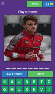 Guess Arsenal Player游戲截圖3