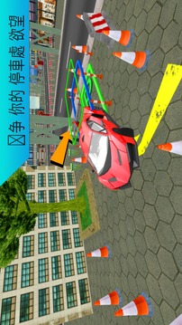 豪華車停車場(chǎng)游戲：3d停車狂熱游戲截圖1