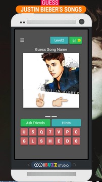 Guess Justin Bieber Songs from the Emojis游戲截圖1