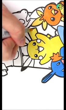 Coloring Pokemo Book New 2018游戲截圖3