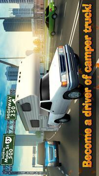 Camper Van Simulator - Park Caravan Truck游戲截圖4