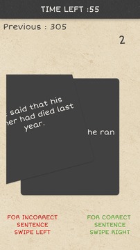 Sentence Quiz游戲截圖2