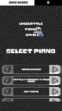 Undertale Piano Game游戲截圖4