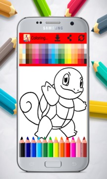Coloring Book for Pokemo游戲截圖2