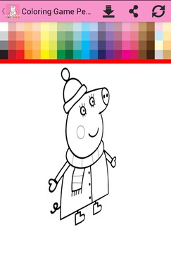 Coloring Game Pepa游戲截圖4