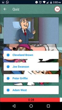 Guess Family Guy Trivia Quiz游戲截圖3