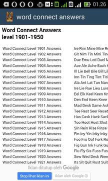 word connect answers游戲截圖5