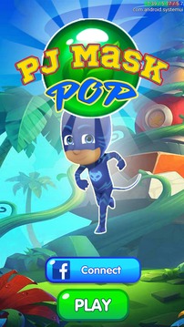 Super PJ Hero Mask: Bubble Shooter游戲截圖4