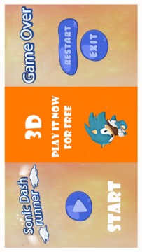 Sonic Dash runner 3D游戲截圖3
