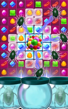 Sweet Candy Garden - Match 3 Game游戲截圖5