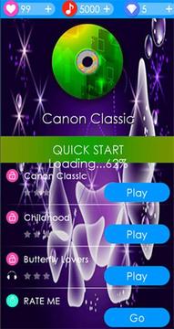 New Piano Tiles Purple Butterfly游戲截圖1