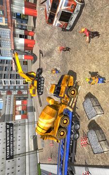 Construction Machines Transporter Cargo Truck Game游戲截圖2