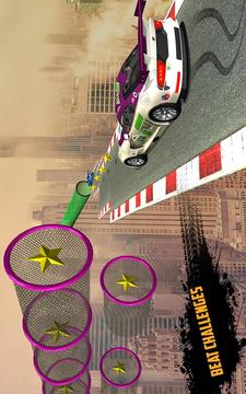在轨道的不可能的GT赛车特技游戏截图3