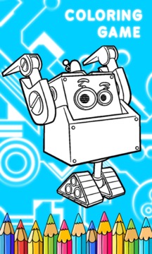 Rusty Adventure Coloring Game游戲截圖1