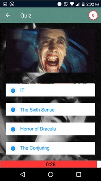Guess the Horror Movie Trivia Quiz游戲截圖2
