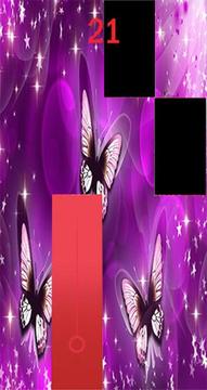 New Piano Tiles Purple Butterfly游戲截圖2