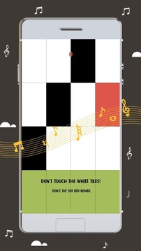 Wanna One Piano Tiles Game游戲截圖2
