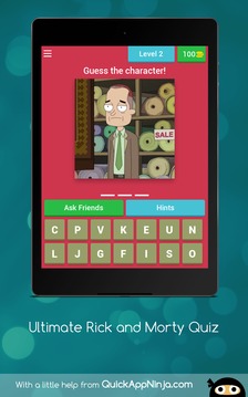 Ultimate Rick and Morty Quiz游戲截圖5