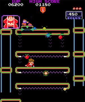 Monkey kong jr游戲截圖1