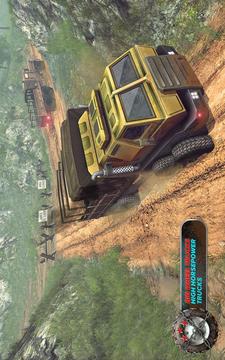Off-Road Trucker Muddy Driving: Heavy Trucks Drive游戲截圖5