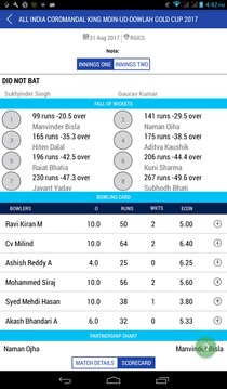 HYDERABAD CRICKET LIVE游戲截圖3