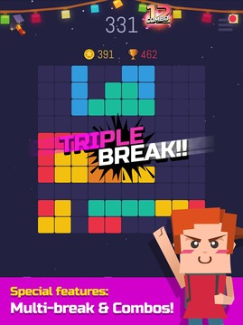 Blocksome: Block Puzzle Classic Mania游戲截圖4