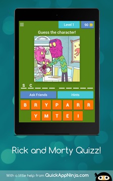 Rick and Morty Quiz 2018游戲截圖5
