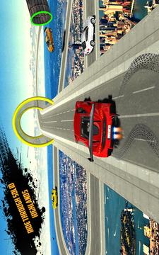 在轨道的不可能的GT赛车特技游戏截图4