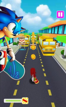 Sonic Hoverboard Dash游戲截圖1