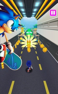 Sonic Hoverboard Dash游戲截圖3