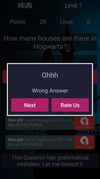 Harry potter free books and quiz游戲截圖2