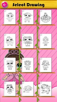 Coloring Book for Surprise Dolls LOL游戲截圖2