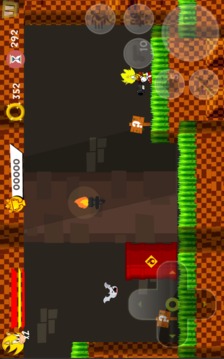 Super Sonic 3 & DarkNight Shadow Smash Platformer游戲截圖4