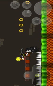 Super Sonic 3 & DarkNight Shadow Smash Platformer游戲截圖1